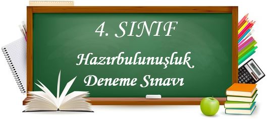 4.Sınıf Eylül Ayı Hazırbulunuşluk Deneme Sınavı